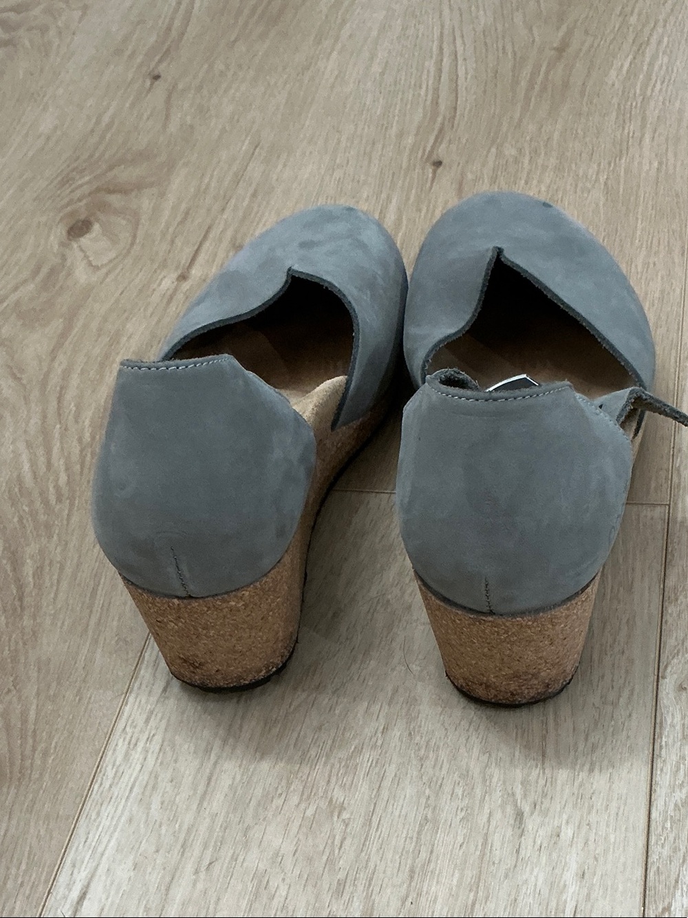 Papillio Women's Slate Gray Mary Jane Clogs with Buckle - Picture 4 of 4